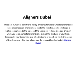 Best Aligners Dubai