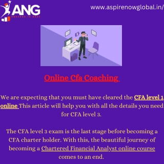 All About The CFA Level 3 Exam