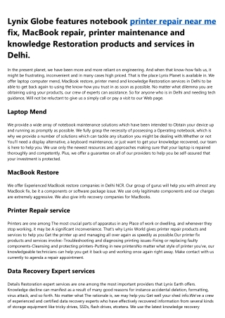 laptop repair in delhi