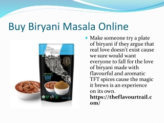 Buy Biryani Masala Online 22