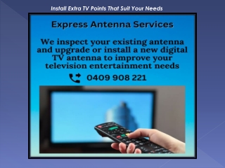 Install Extra Tv Points