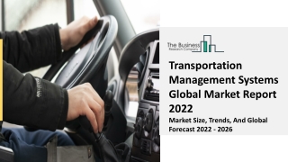 Transportation Management Systems Market Growth, Share, Size Report 2031