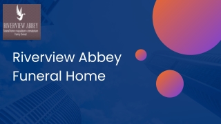 Riverview Abbey