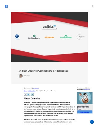ALternative to qualtrics