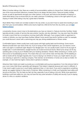 10 Things We All Hate About cheap hotels in france