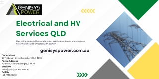 Electrical and HV Services QLD