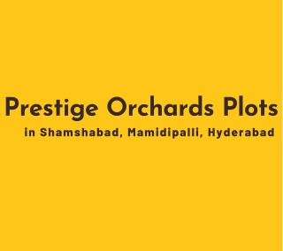 Prestige Orchards Plots in Shamshabad Mamidipalli Hyderabad