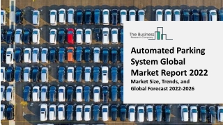 Automated Parking System Global Market By Component, By Application, By Structure Type, By Platform Type, By Regional Fo