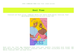 [PDF] DOWNLOAD READ Soul Ties {read online}
