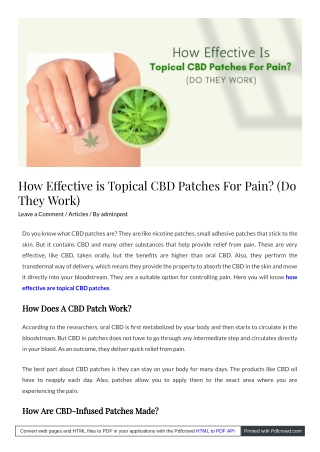 how_effective_is_topical_cbd_patches