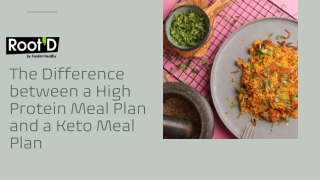 The Difference between a High Protein Meal Plan