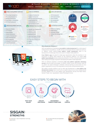 Cross Platform Mobile Apps Development | Hybrid App Development Company