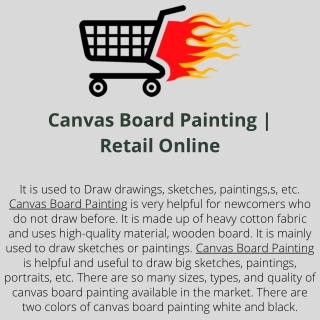 Canvas Board Painting  Retail Online