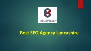 Best SEO Agency Lancashire