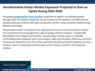 Aeroderivative Sensor Market