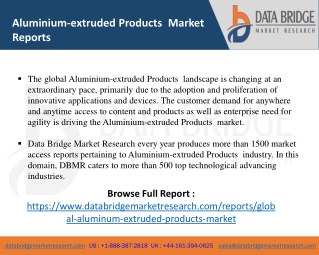 Aluminium-extruded Products