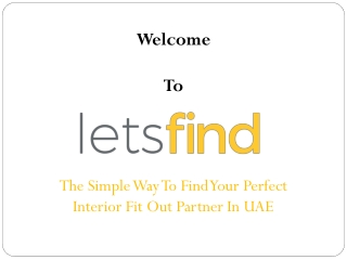 Interior Fit out Contractors in Dubai, UAE | Commercial Fit Out Contractors