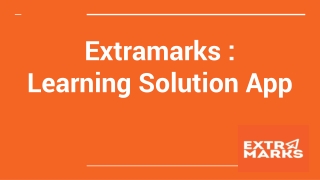 Extramarks _  Learning Solution App