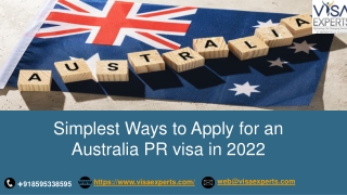 Simplest Ways to Apply for an Australia PR visa in 2022