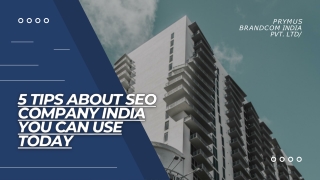 5 Tips about SEO Company India You Can Use Today