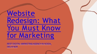 Website Redesign What You Must Know for Marketing