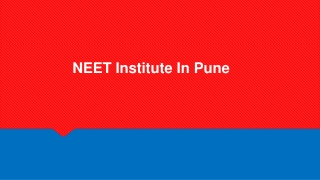 NEET Institute In Pune