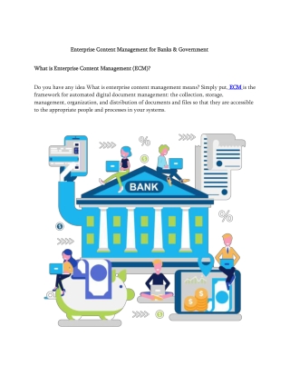 Enterprise Content Management for Banks & Government