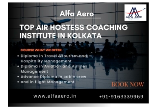 Best Aviation Training centre In Kolkata