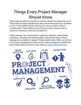 Get The Best Advice & Ideas For Project Managers