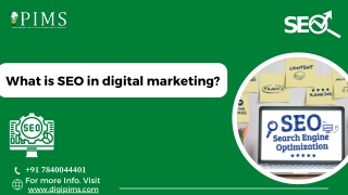 What is SEO in digital marketing
