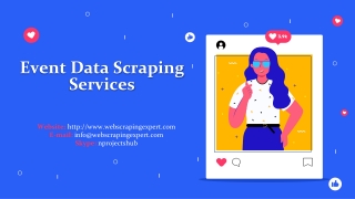 Events Data Scraping Services