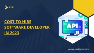 Cost To Hire Software Developer In 2023