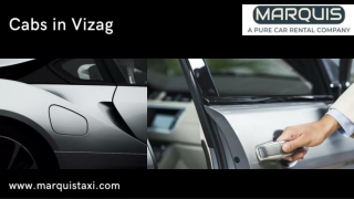 Amazing Cabs in Vizag by Marquistaxi