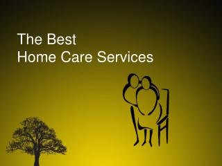 The best 
home care services