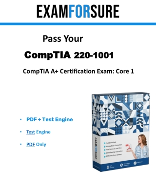 Evaluation Your Functionality through 220-1001 Dumps PDF