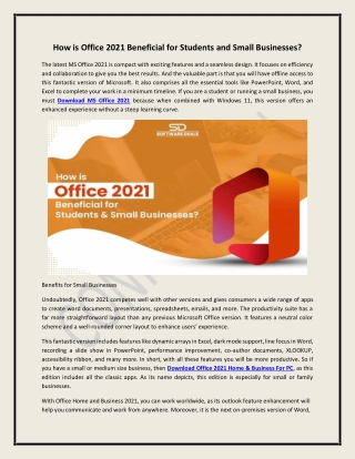 Download Office 2021 Home and Business for PC