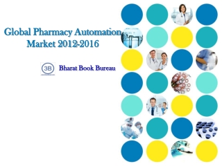 Global Pharmacy Automation Market 2012-2016