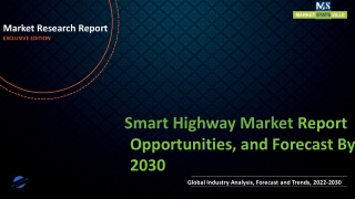 Smart Highway Market Revenue Growth and Quantitative Analysis Till 2030