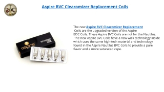Aspire BVC Clearomizer Replacement Coils