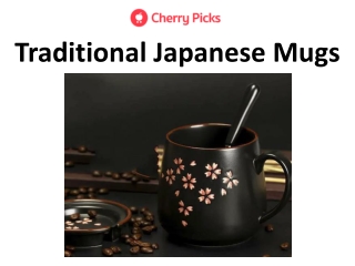 Traditional Japanese Mugs