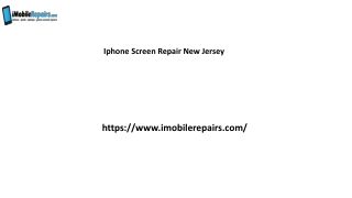 Iphone Screen Repair New Jersey Imobilerepairs.com....