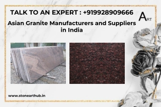 Asian Granite Manufacturers and Suppliers in India - Call Now 9928909666