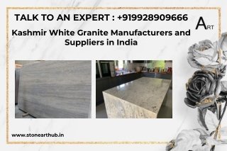 Kashmir White Granite Manufacturers and Suppliers in India