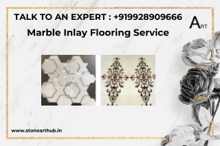 Marble Inlay Flooring Service - Call Now 9928909666