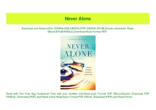 (READ)^ Never Alone ZIP