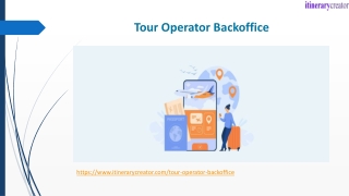 Tour Operator Backoffices