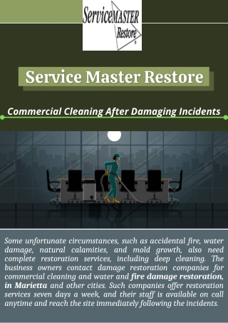 Finding The Best Commercial Cleaning In Marietta