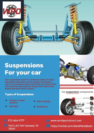 Car Suspensions