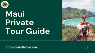 Maui Private Tour Guide | Discover with Locals | Stardust Hawaii