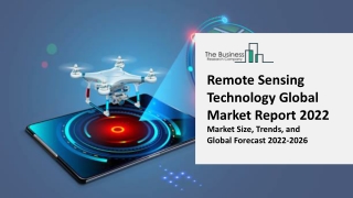 Remote Sensing Technology Global Market Size, Share, By Technology, Application, End User, Competitive Analysis and Indu